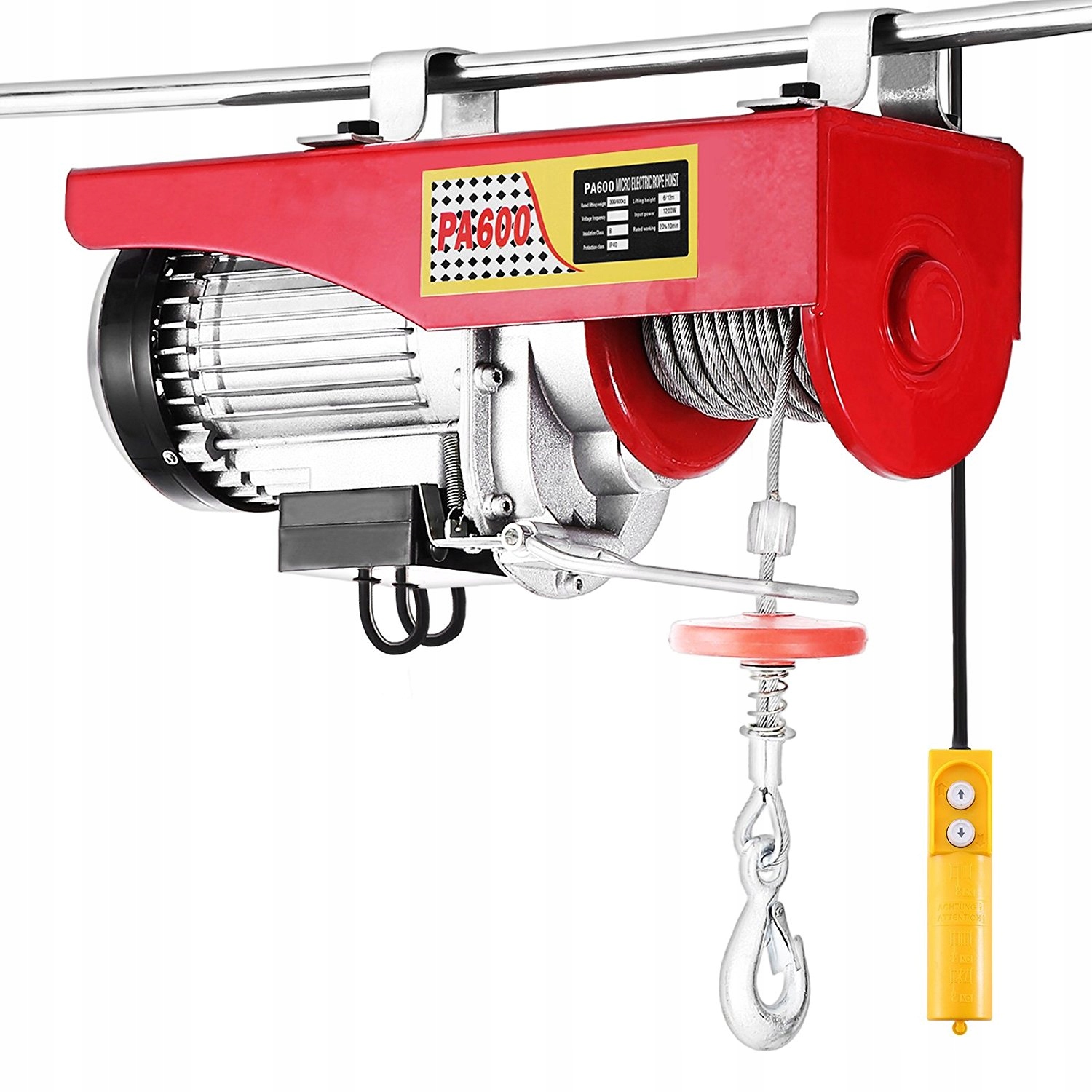 ELEKTRICKÝ LANOVÝ VÝŤAH 1 250 W 600 kg