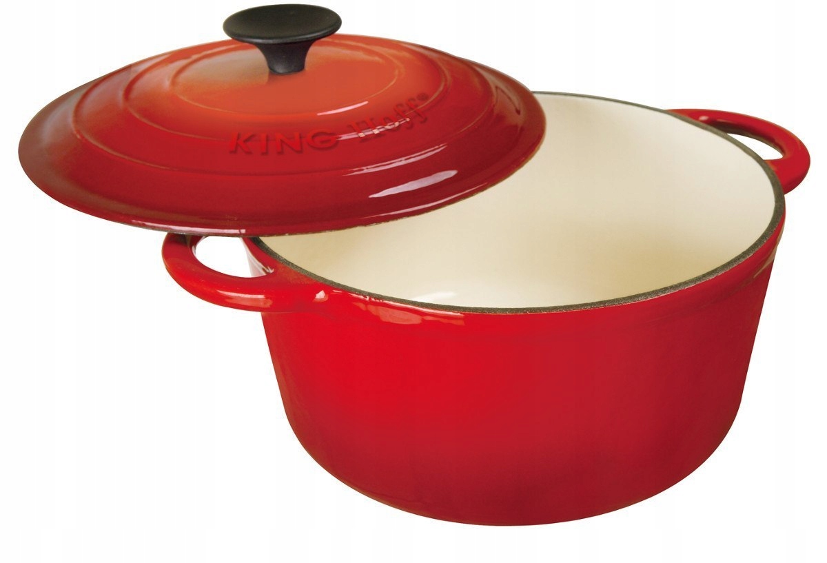 ENAMEL CAST IRON POT 22cm 2,4L KINGHOFF KH-22
