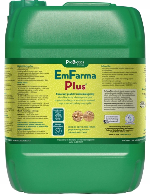 EMFARMA PLUS 10L VITAL GARDEN EMY MIKROORGANIZMY