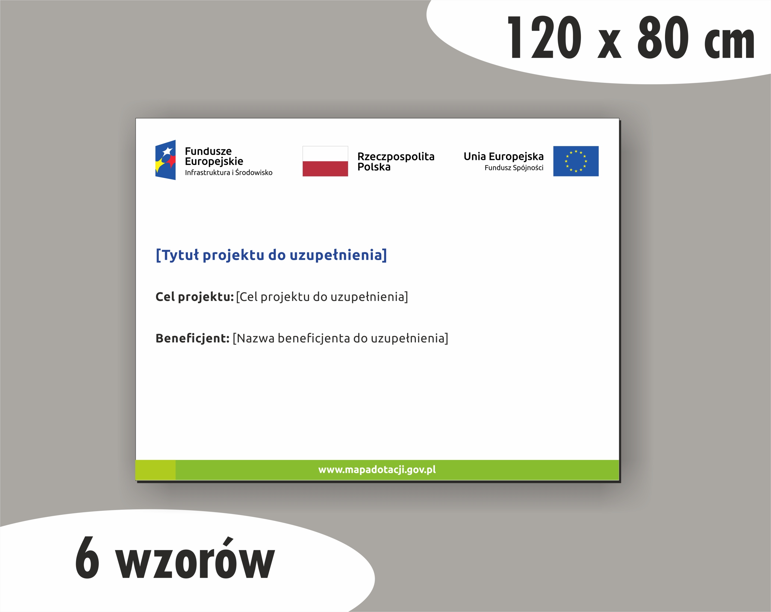 Union doska 120x80 cm vyrobená z 3mm Dibondu - UV potlač, vysoká kvalita, VZORY
