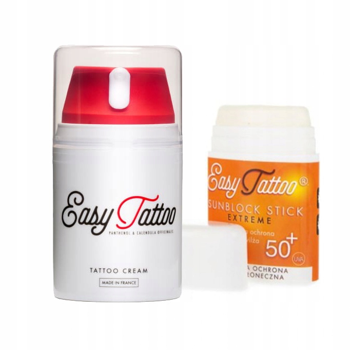 Easy Tattoo Tetovací krém a UV filter 50 LETO