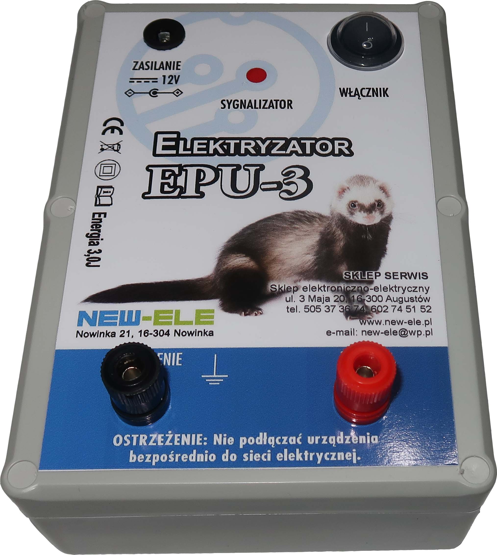 Univerzálny elektrifikátor NEW-ELE sc