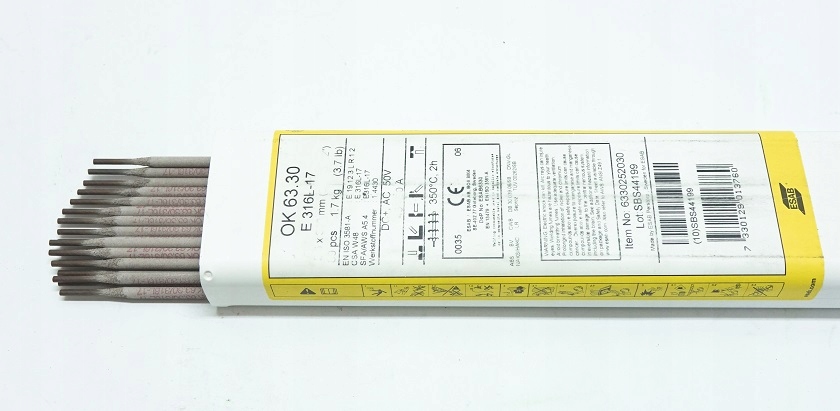 Elektróda ESAB OK 63.30 (316L) fi 1,6 / 1,6 kg