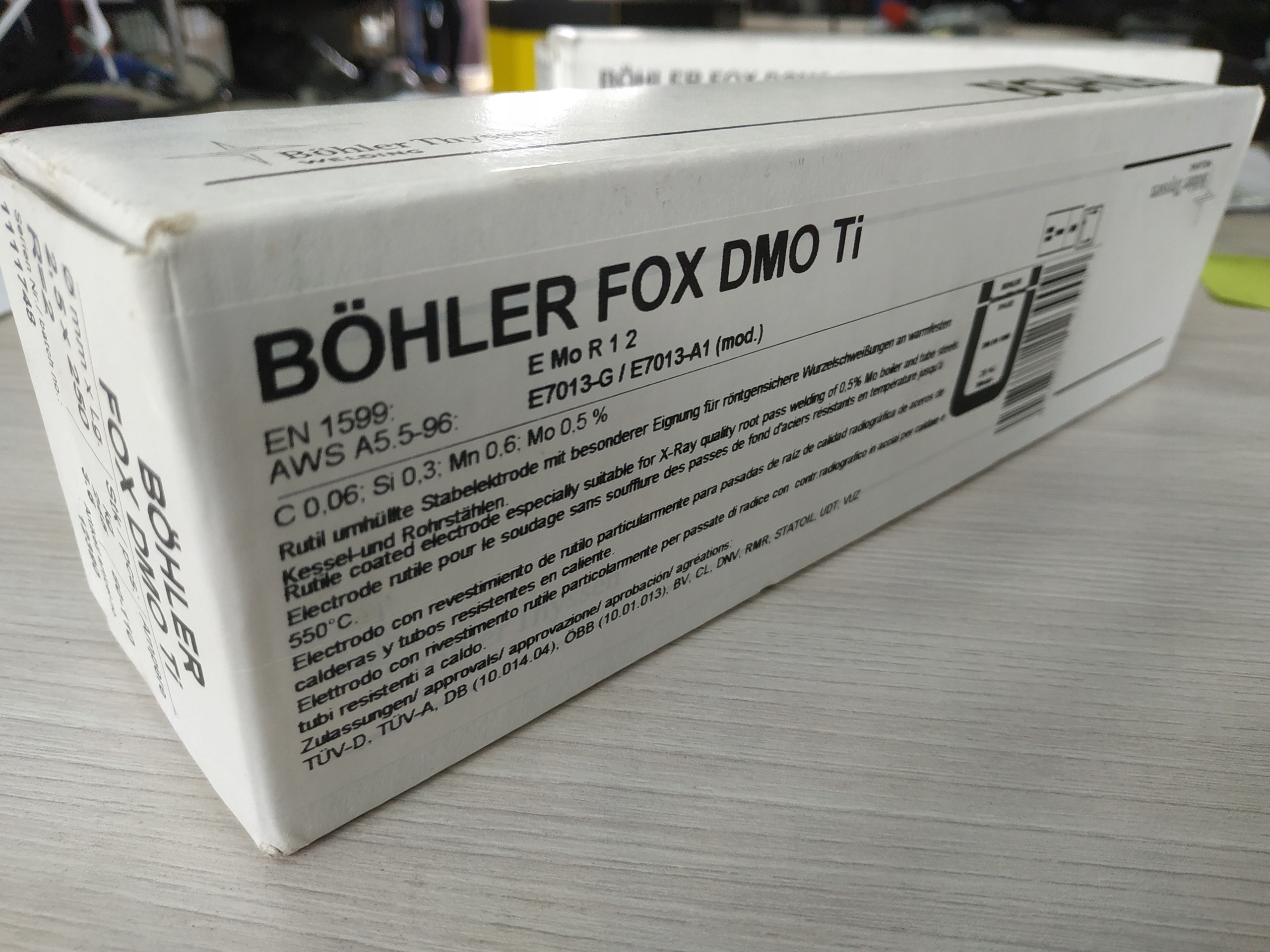 Elektródy Bohler FOX DMO Ti fi 2,5 balenia