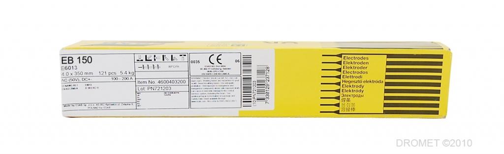 Základné elektródy EB 150 ESAB fi 3,2 - 6 kg
