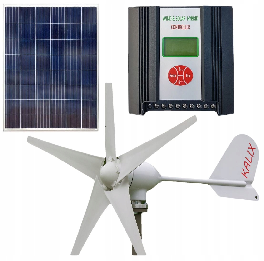 Pozemok pre elektráreň, holandský dom 610W 24V