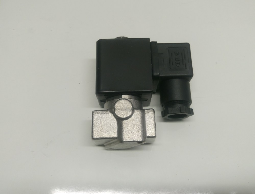 Nerezový elektromagnetický ventil 1/4, destilátor EPDEM 12V