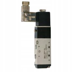 Vzduchový elektromagnetický ventil 5/2 1/4 mono 230VAC