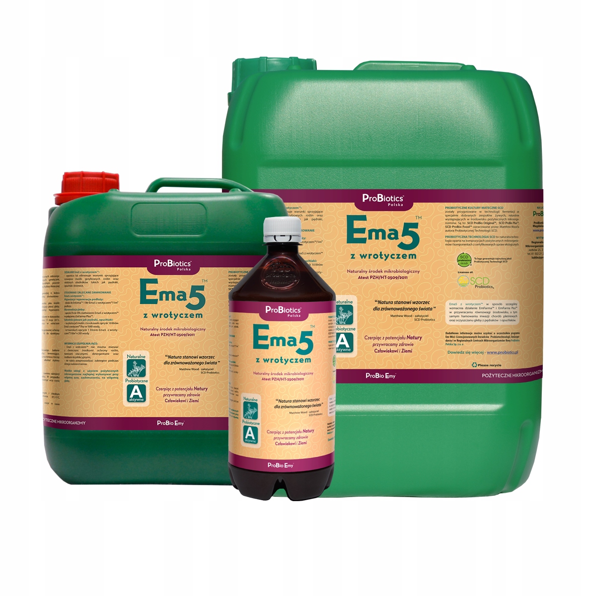 Organické, prírodné hnojivo ProBiotics tekuté 5 kg 5 l