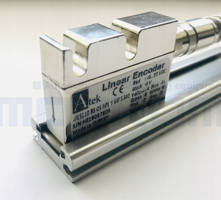 Magnetický kódovač MLS110 HPL, 5 μm hlava ATEK
