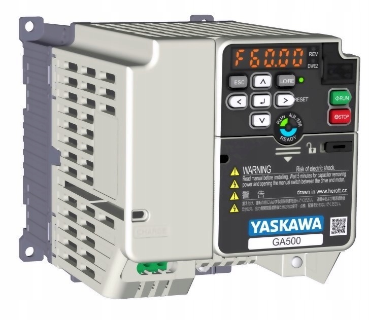 Trojfázový invertor. 400 V ND 3 kW HD 1,1 kW GA50C4004EBAA