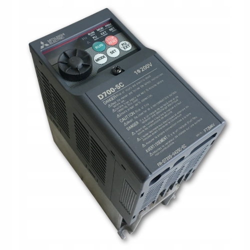 INVERTOR MITSUBISHI - 0,4 KW 1F, FR-D720S-025-EC