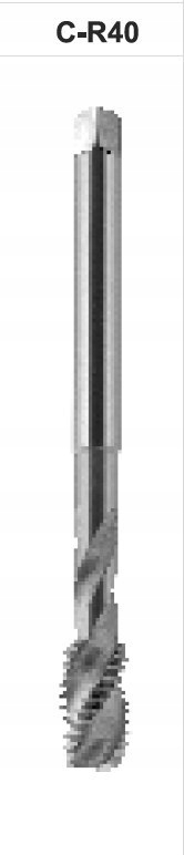 FANAR Strojný závitník G3 / 4 "R40 HSSE 800