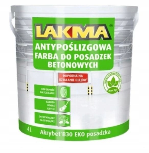 Lakma akrylová farba na betón 10 l matná ŠEDÁ