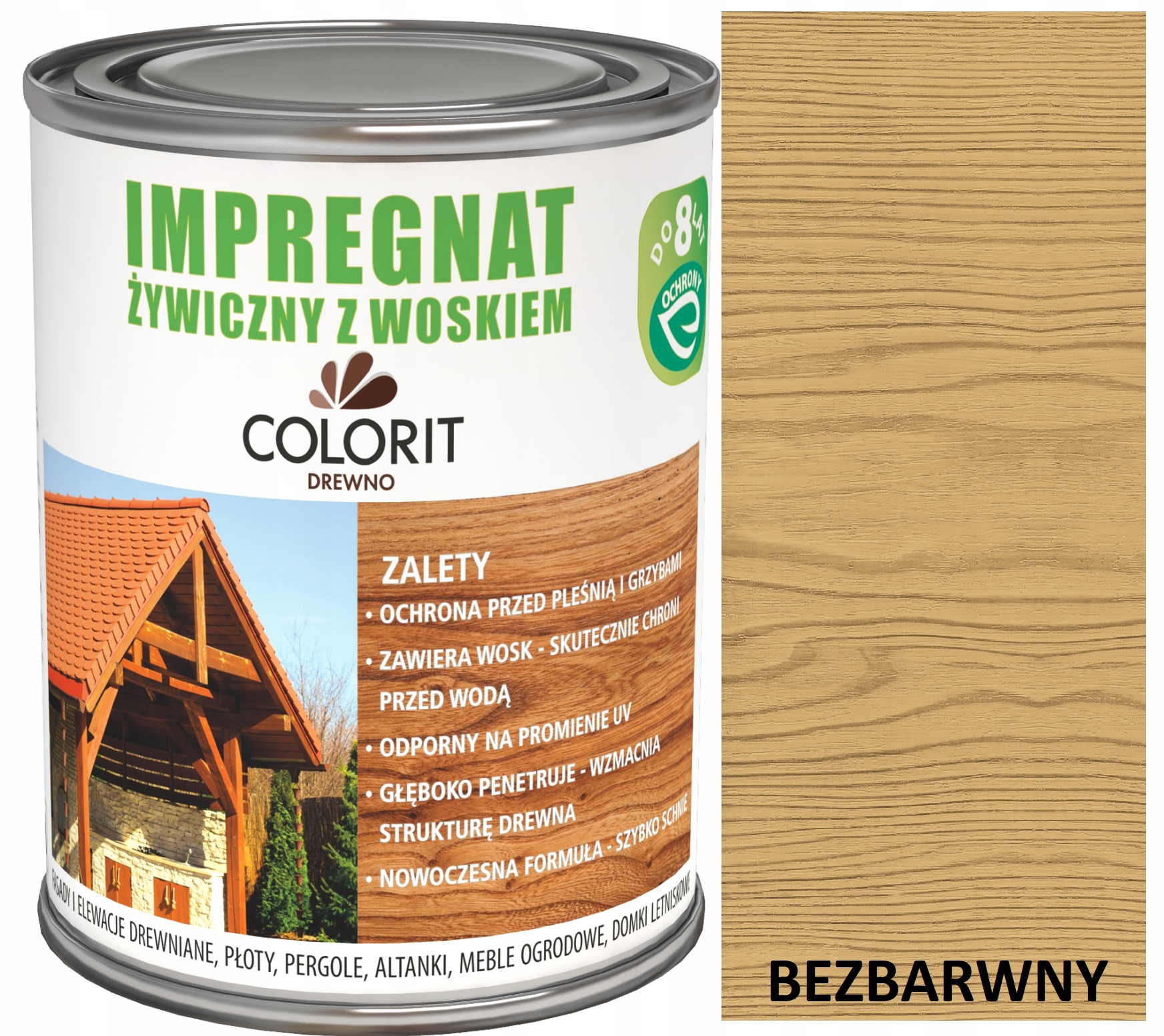 COLORIT Živicová impregnácia voskom, CLEAR 5L