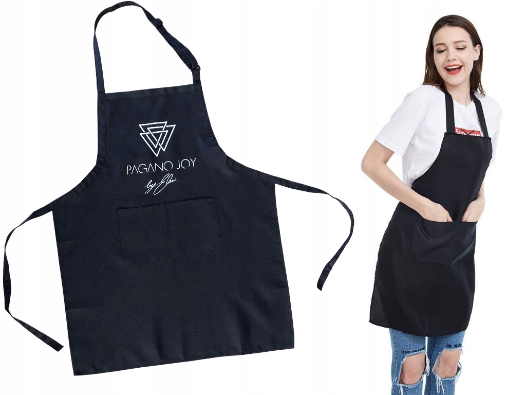 KOZMETICKÉ KADERNÍCTVO APRON čierne, priedušné
