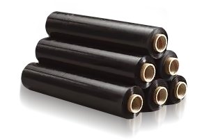 STRETCH FILM 3 kg x 10 ČIERNY čierny stretch 3 kg