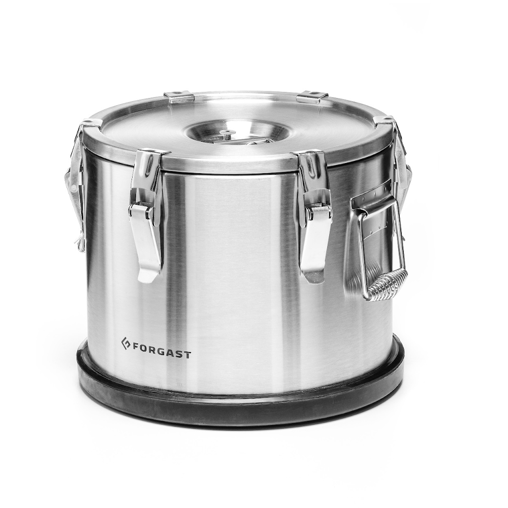 NEHNUTEĽNÝ DOPRAVNÝ OCELOVÉ TERMO 15L FG05015