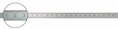 FORMAT Pravítko INOX oceľové pravítko 1000x30 mm