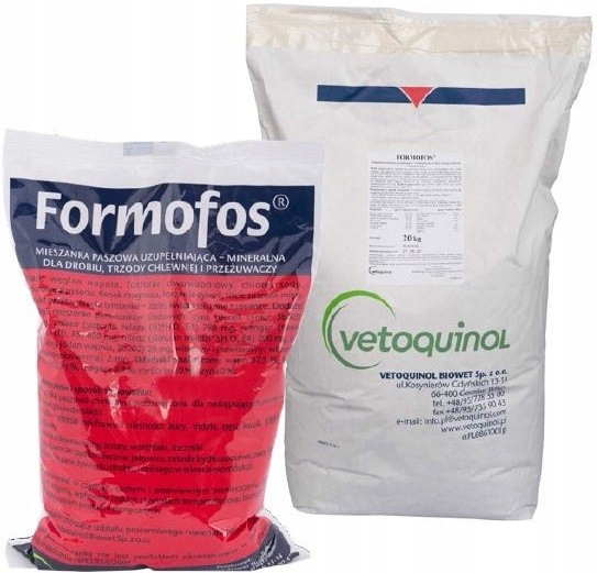Vetoquinol FORMOFOS 20KG MINERÁLY hydina