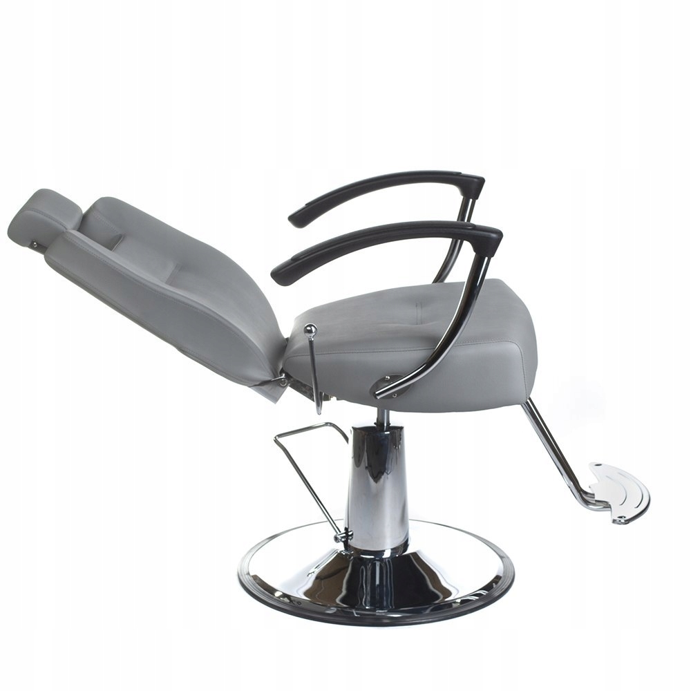 BARBER CHAIR HEKTOR BH-3208 SVETLÁ ŠEDÁ