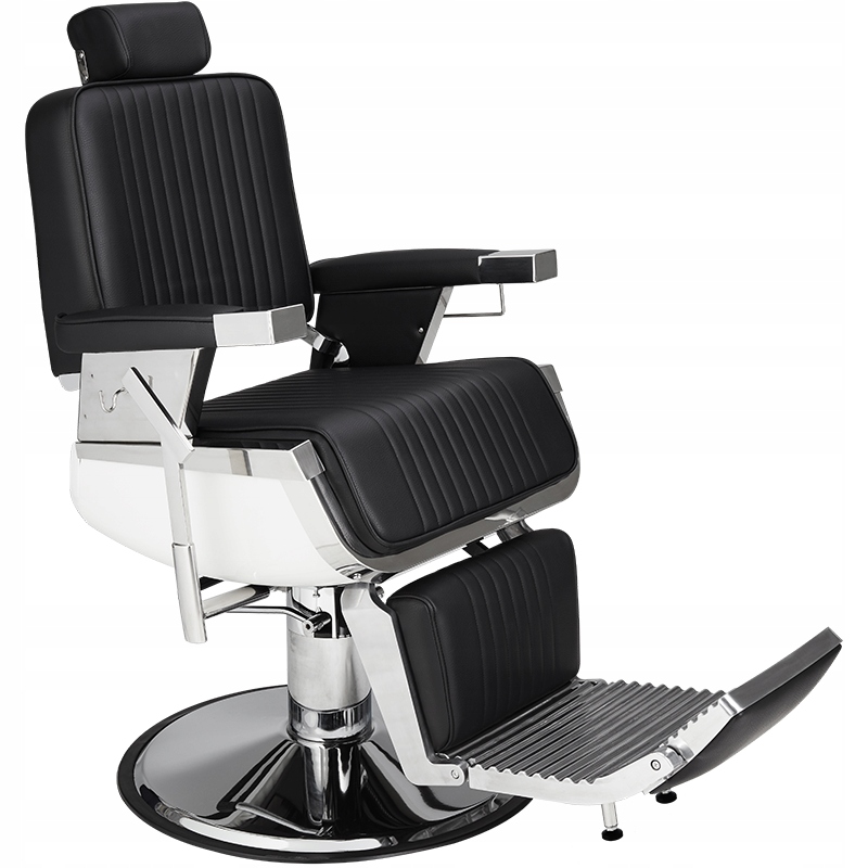 Kadernícke kreslo BARBER AYALA LORD ČIERNE 48H