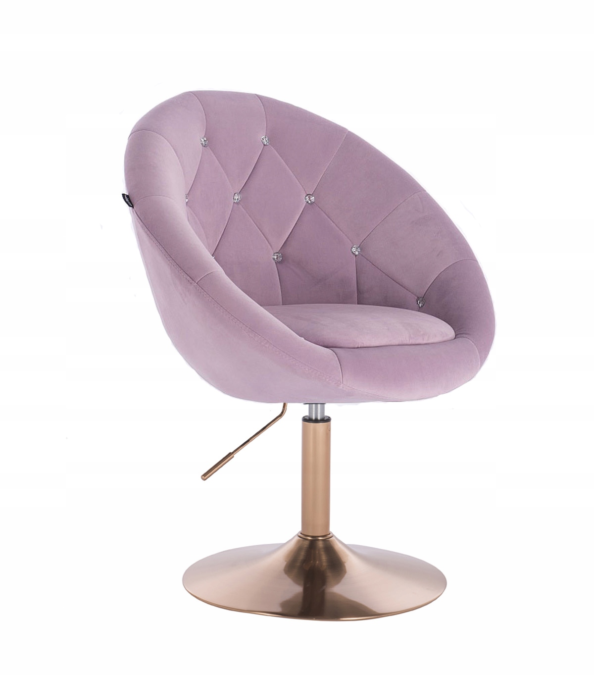 ARMCHAIR HR8516CK HEATHER VELINE ZLATÝ ZÁKLAD
