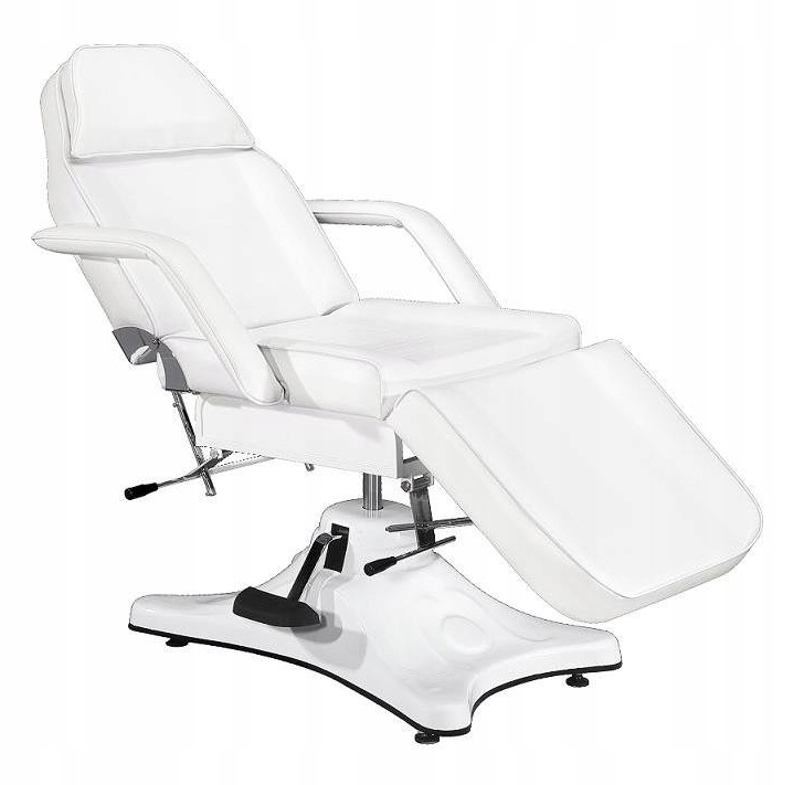 KOZMETICKÉ kreslo CLASSIC 2 HYDRAULICKÉ BIELE