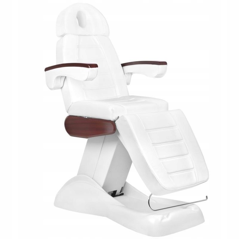 KOZMETICKÉ ELEKTRICKÉ STOLIČKO. LUX BIELY / MAHOGANY 3M aktiv