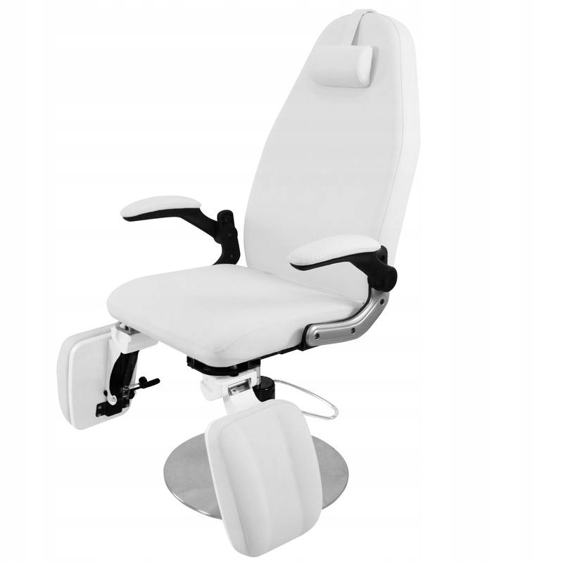 AZZURRO 713A BIELE PODOLOGICKÉ HYDRAULICKÉ STOLIČKO