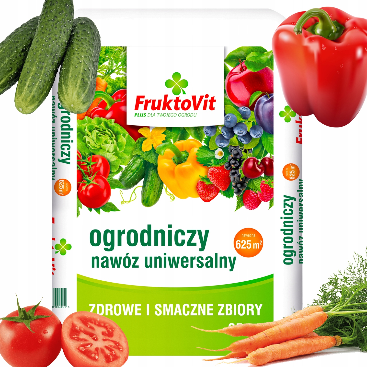 Fruktovit viaczložkové hnojivo granulát 25 kg 10 l