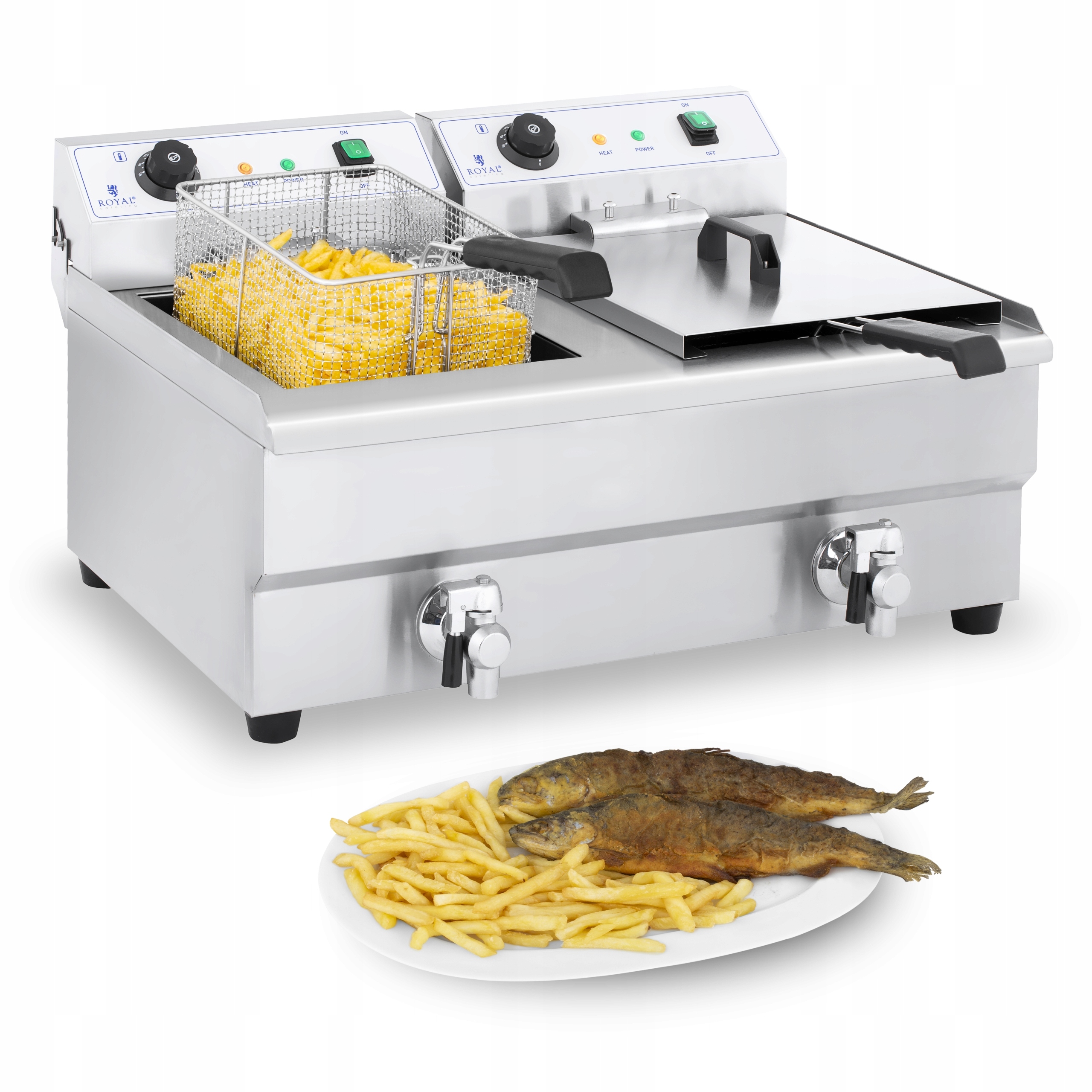 KAPACITA FRANCOUZSKÉHO FRITÉRA 32 LITROV NA SLUŽBU 3kg