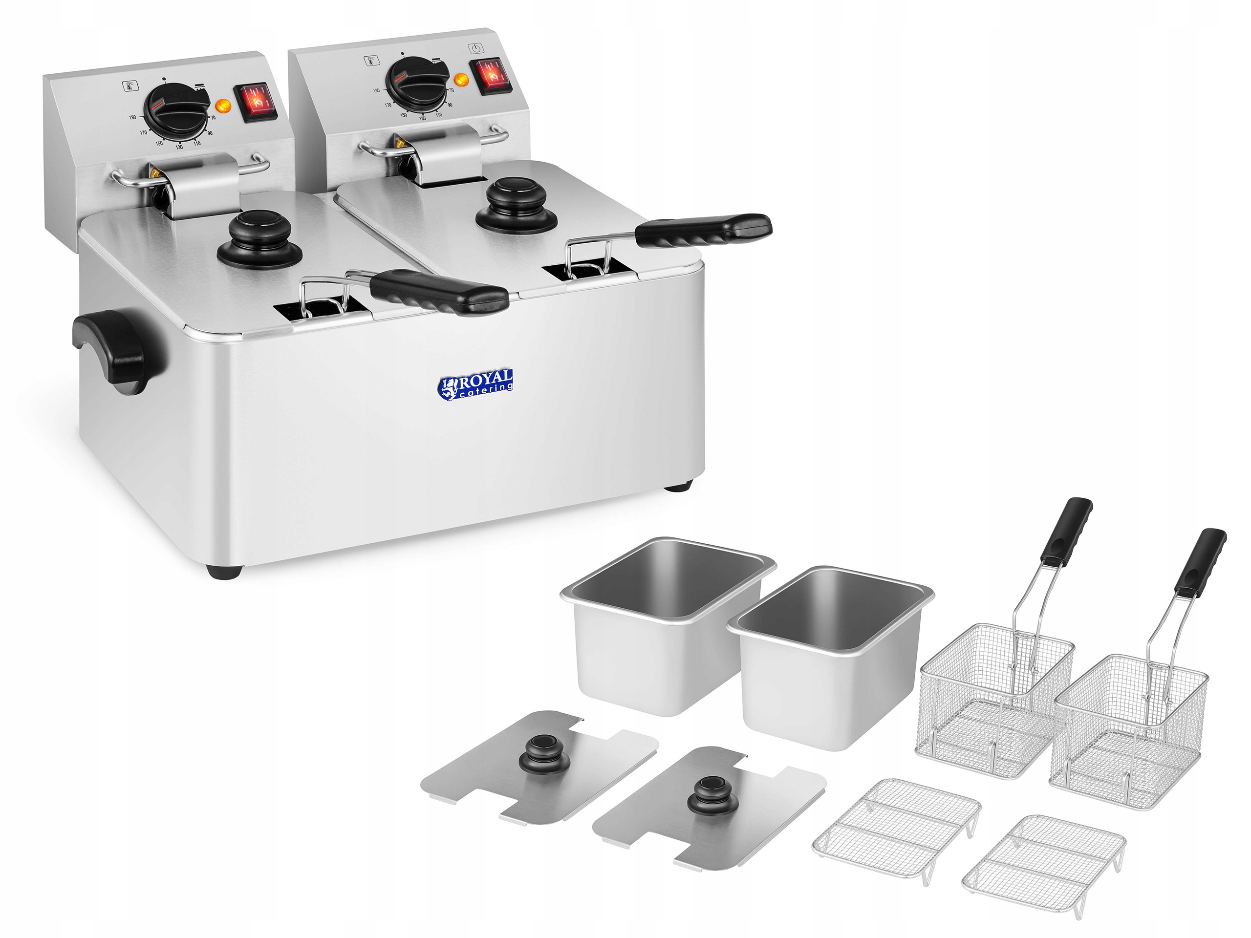 EFEKTÍVNA GASTRONOMICKÁ FRÉZA 2 x 2 500 W.