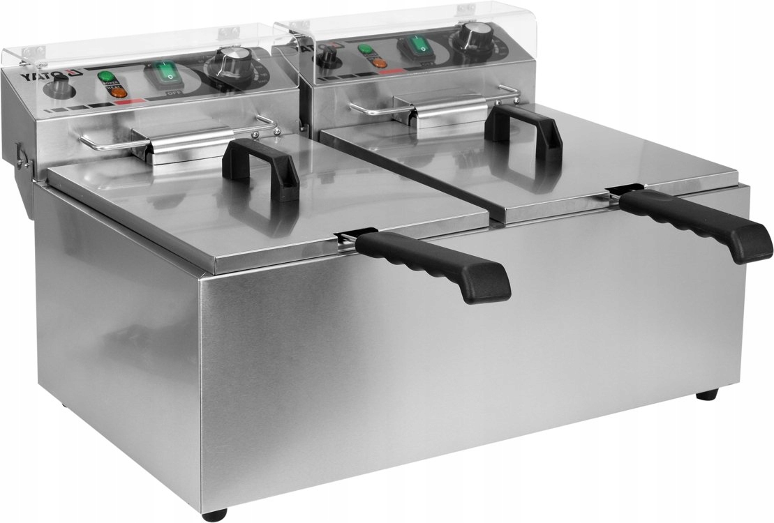 DVOJNÁSOBKA FRITÉZA 2x13L YATO YG-04623