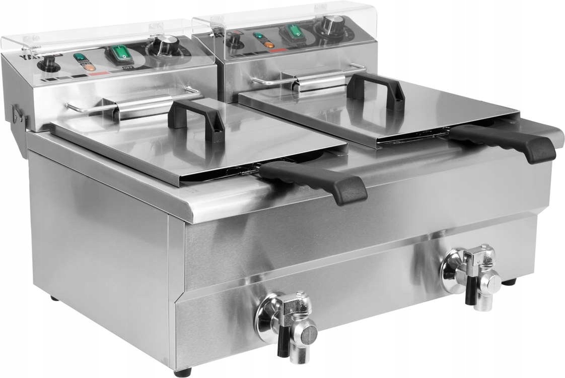 FRITÉZA S VENTILOM 2X6L YG-04632