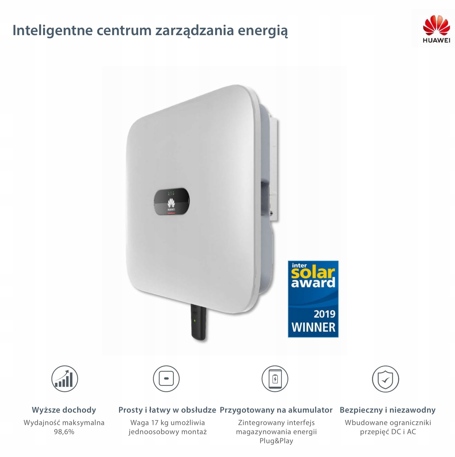 Invertor HUAWEI SUN2000-10KTL 10KW
