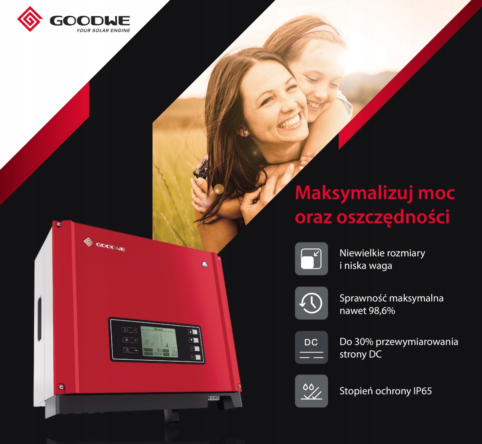 Invertor Trojfázový invertor GoodWe GW5000-DT (5 KW)