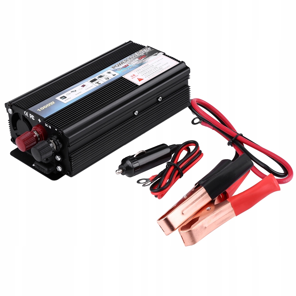 Prevodník napätia meniča z 12V DC na 220V AC 1KW