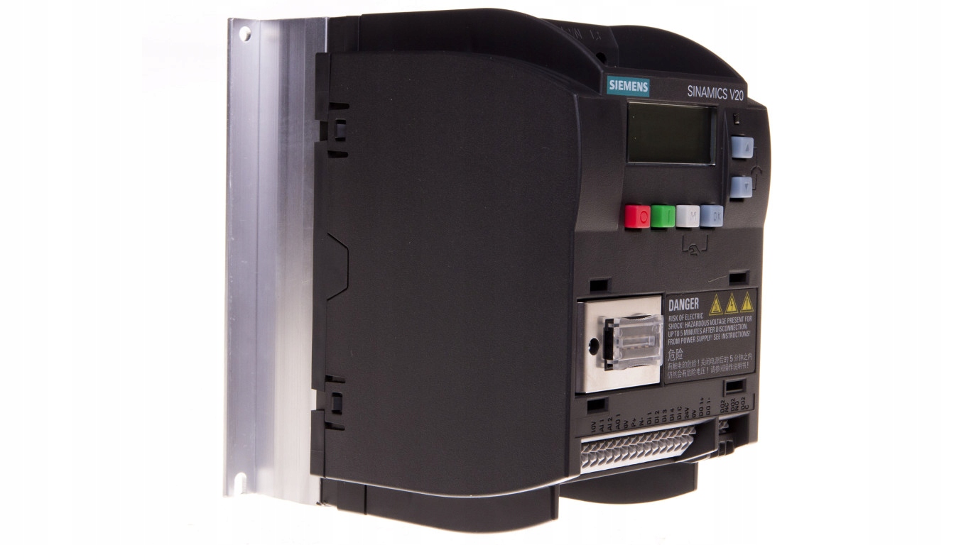 Invertor Uwe = 400V, Uwy = 3x400V / 2,2A 0,75kW Sinamics