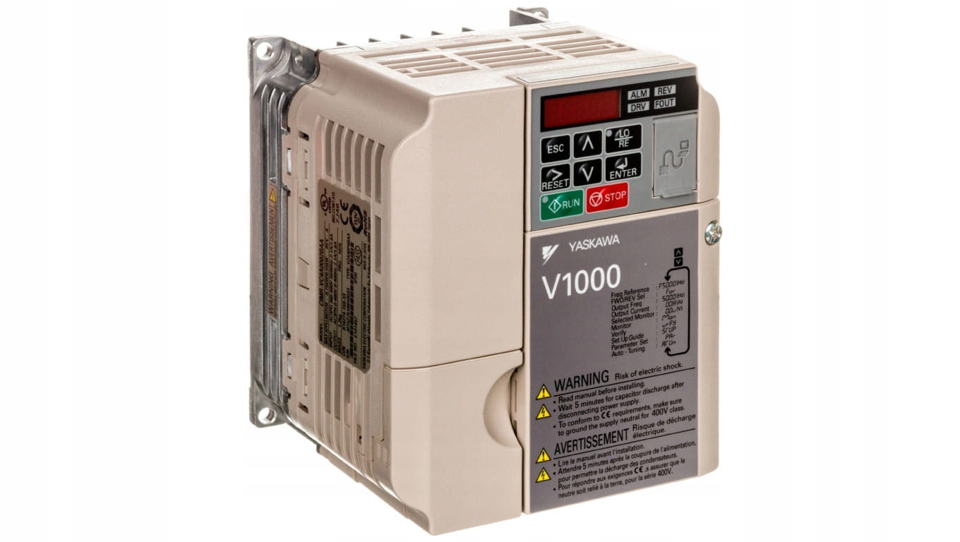 Trojfázové vektorové invertory 380-480V AC 0,75 kW