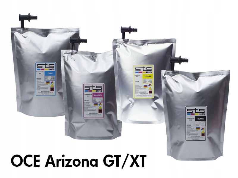 2L vrecko na UV farby STSInks OCE Arizona GT XT s čipom