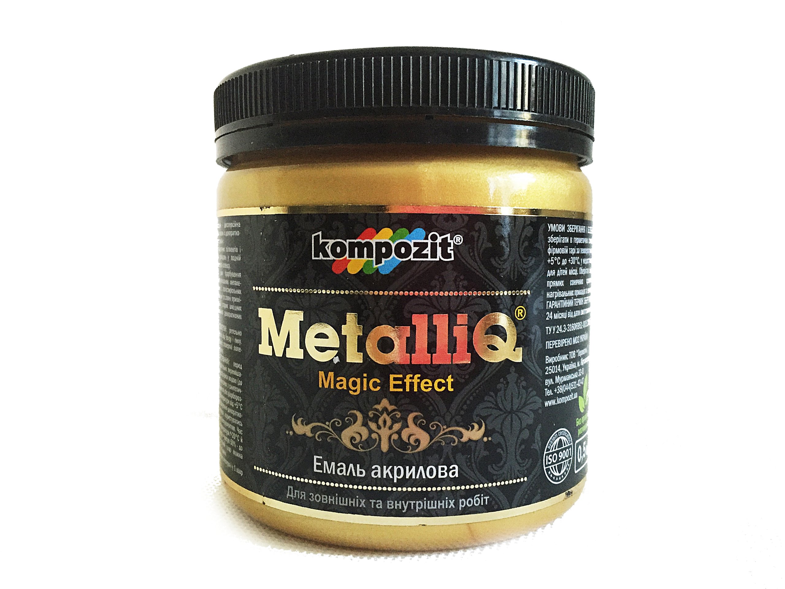 Akrylová farba na kameň METALLIQ Kompozit 0,5kg