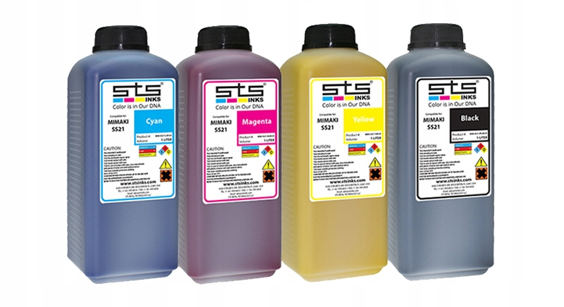 STS Inks MIMAKI SS21 jemná rozpúšťadlová farba