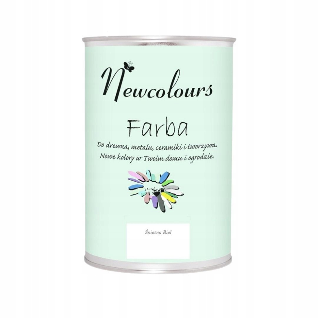 Farba na nábytok Newcolors Snow White 900 ml