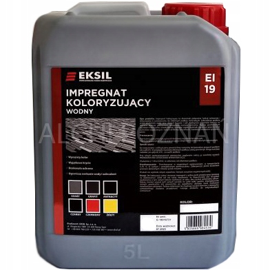 Farbiaca impregnácia Red 5L - Eksil na vodnej báze