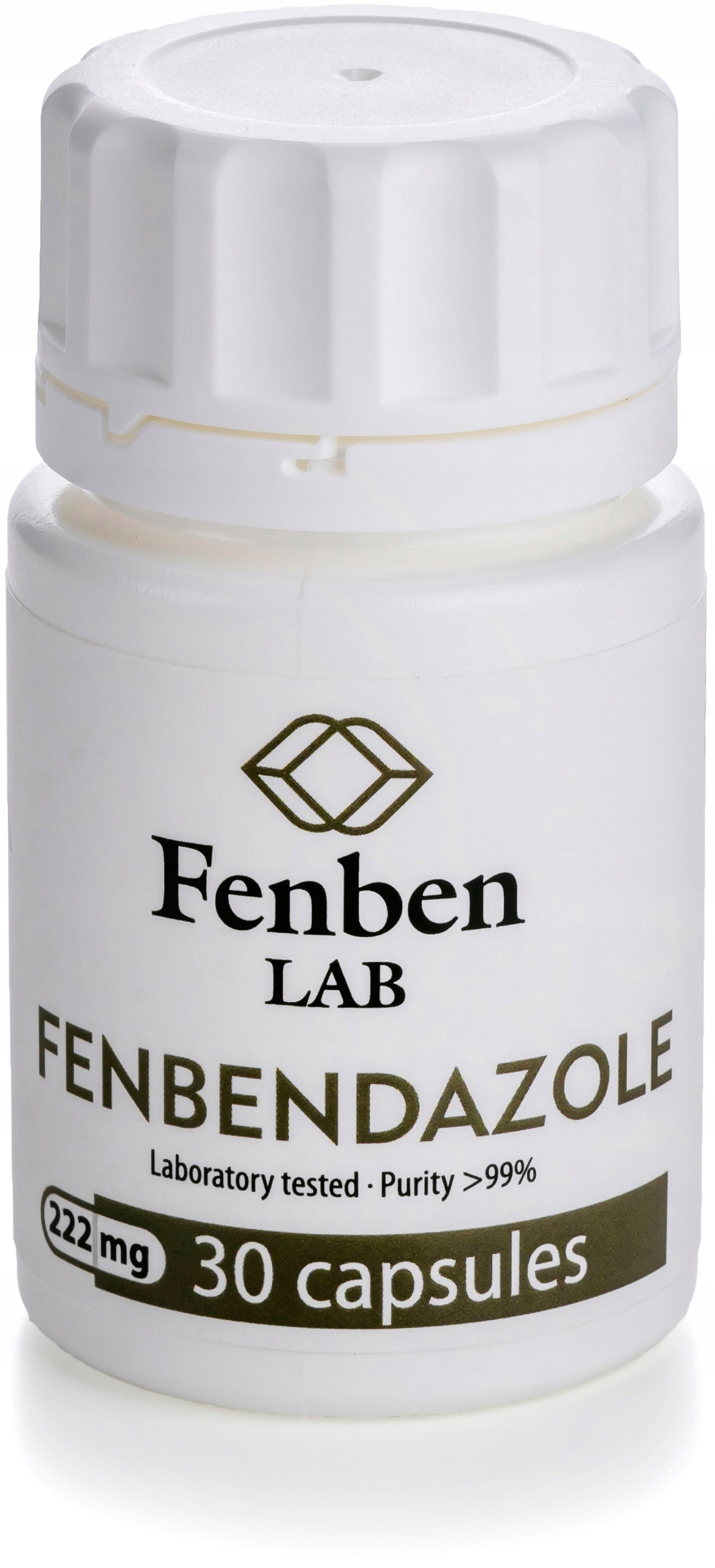 Fenbendazol 222mg Cz. >99 % Fenben Lab 30 kap