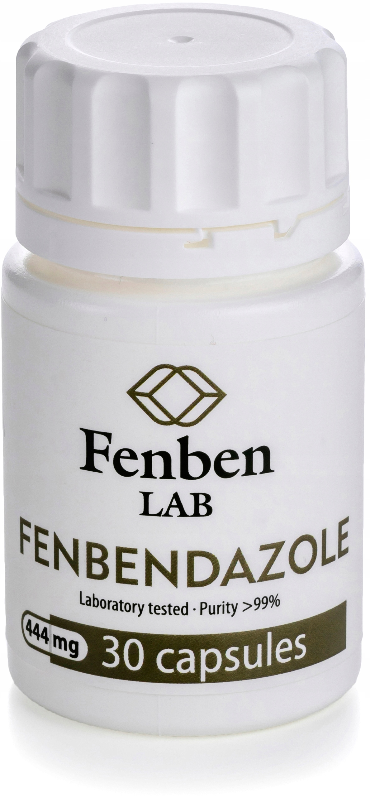 Fenbendazol 444mg Cz. >99 % Fenben Lab 30 kap