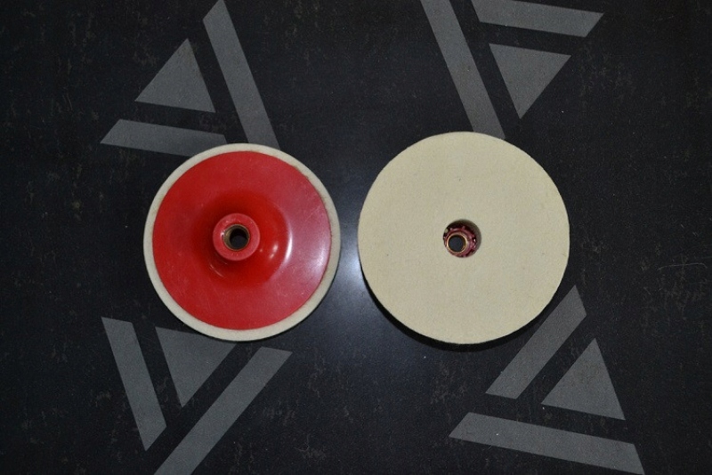 Leštiaca plsť na kameň, závit M14 150 mm / 20 mm