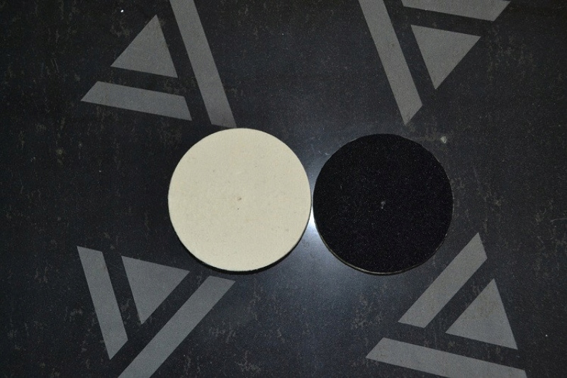 Leštiaca plsť na kameň so suchým zipsom 125 mm / 20 mm