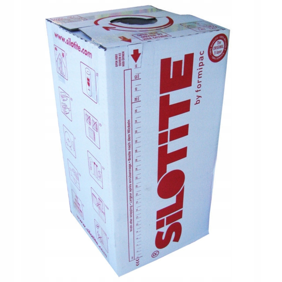 Fólia na silážne balíky SILOTITE 500, biela, 50 cm